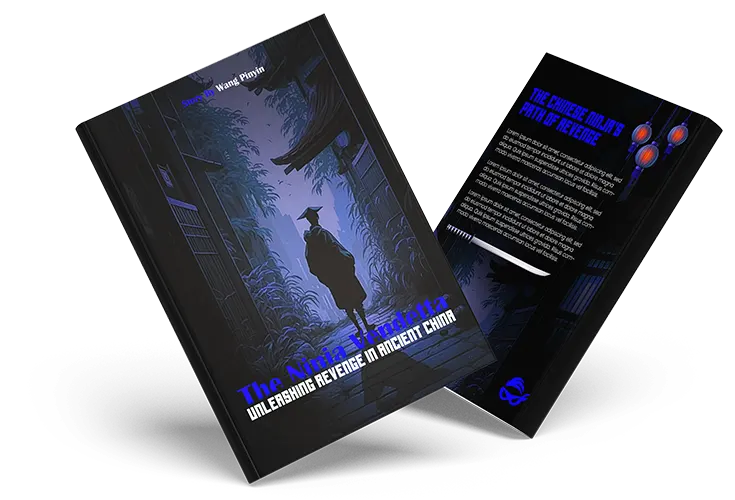 A book titled 'The Ninja Life' that showcases professional content writing services.